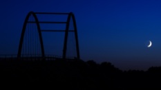 Rudna Wielka most nocą, Rzeszów nocą, fotografia, Tomasz Boruch, a 77, zdjęcie, modernart, rzeszów, rzeszow, podkarpackie